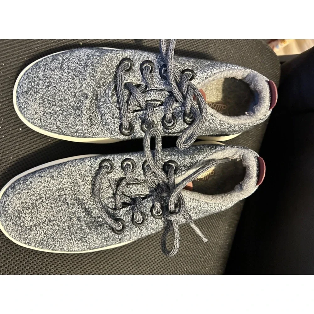 Allbirds Wool Runner Sneakers‎ Grey Plum Merino Wool Sustainable Comfort Size W7